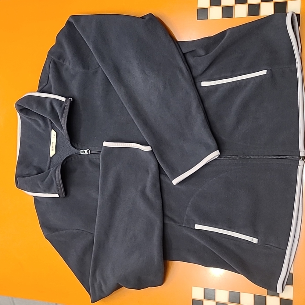 Old Navy Zip Up Fleece, Size XL